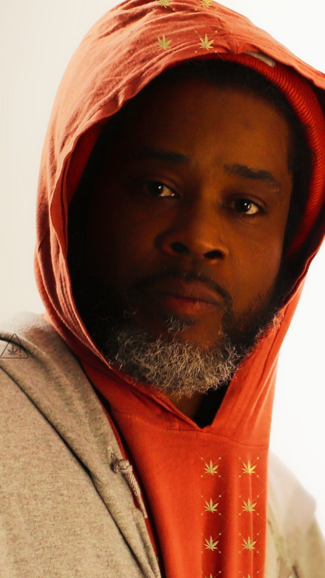 Designer Seon Lashea Quinlan in a Strange strains 420 designer hoodie