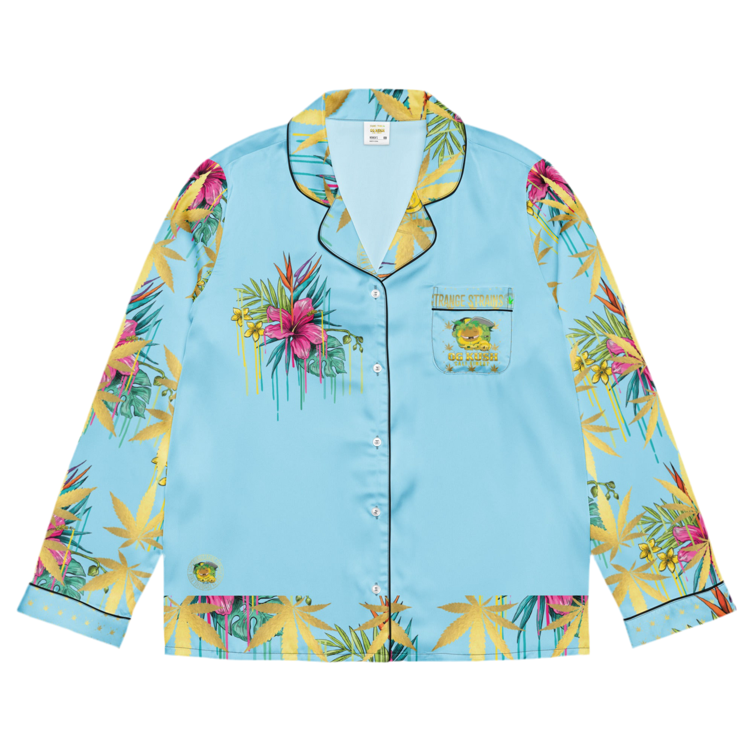 Women’s long sleeve pajama top