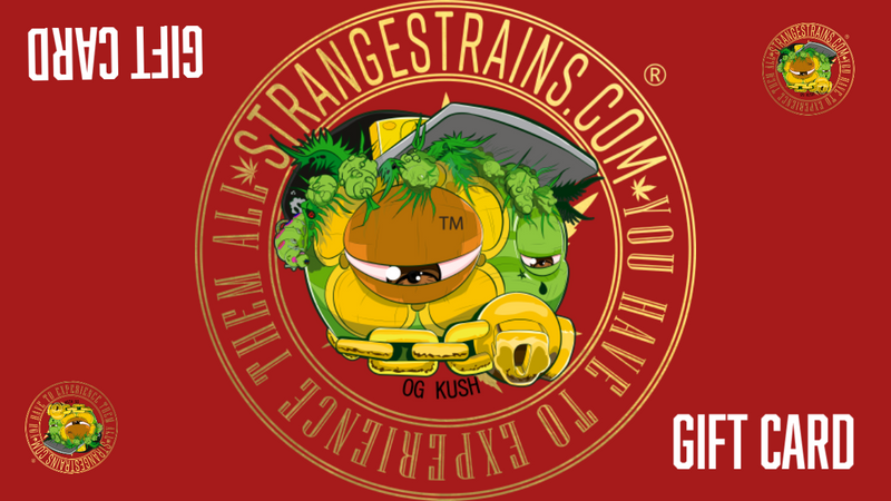 Strangestrains gift card