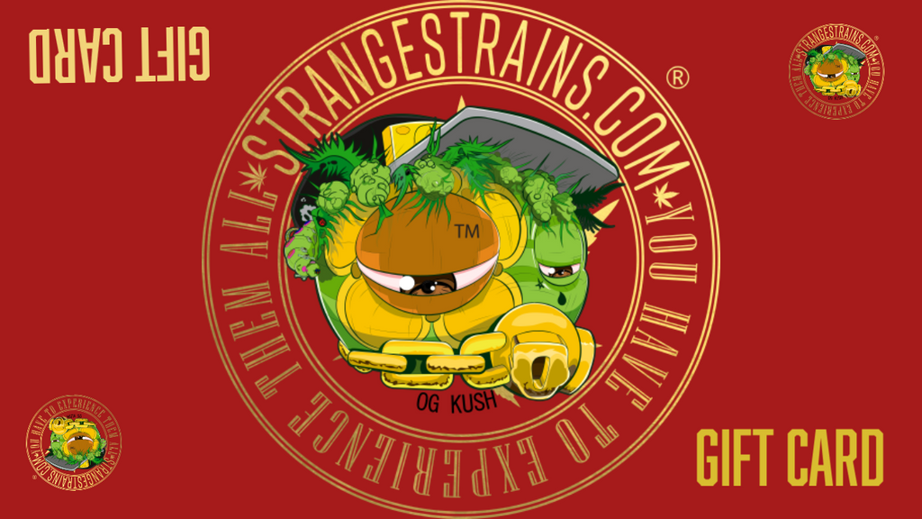 Strangestrains gift card